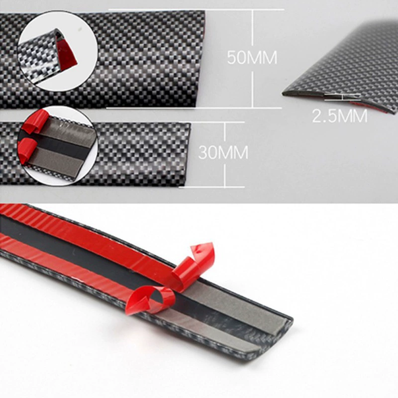 Трансграничные популярные универсальные автомобильные пороговые полосы, полосы для предотвращения столкновений, простота установки, модный внешний вид, готовы к поставке.