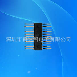 现货 光幕 排针连接器 排针1.27间距 H3.0 1*11P  卧贴 编带 ROHS