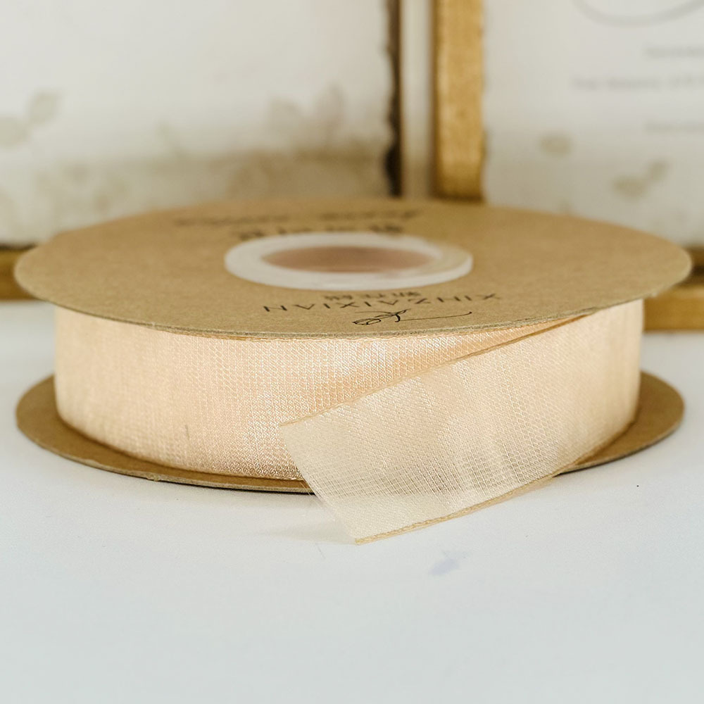 Coreano de alto nivel brillante color neto cinta de regalo caja de regalo pastel de flores embalaje transparente cinta para el cabello