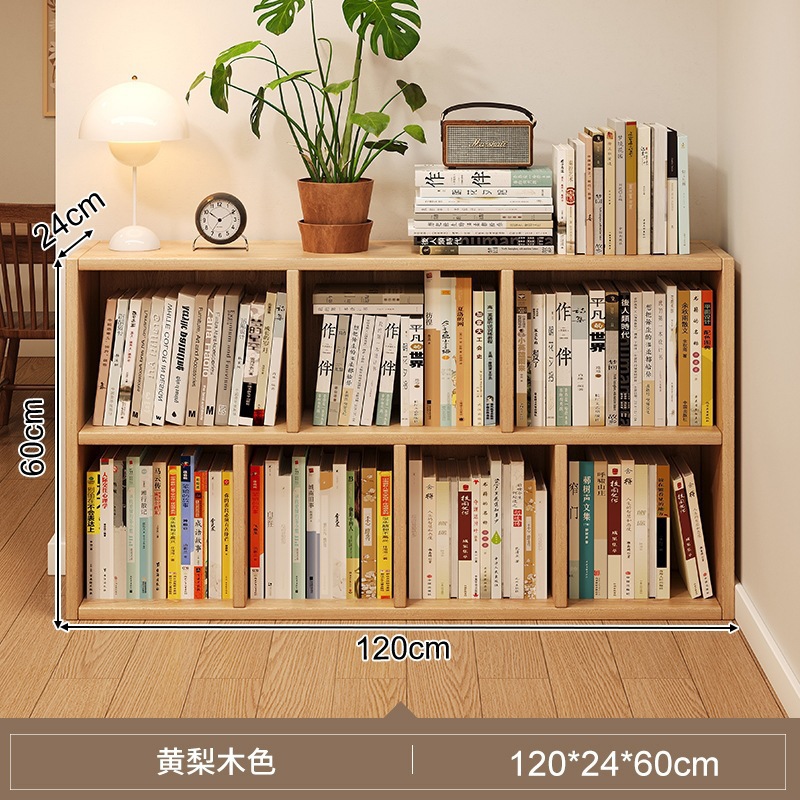 Estante de libros sala de estar estante de almacenamiento estante de escritorio de piso estante de almacenamiento de dormitorio hogar estante de almacenamiento de pared simple estante de cuadrillas multicapa