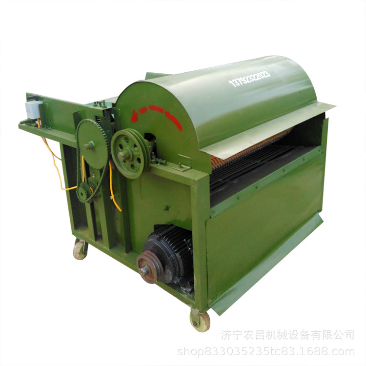 山东农昌机械开松设备出售 边角料碎布开松破碎机 棉絮丝绵蓬松机