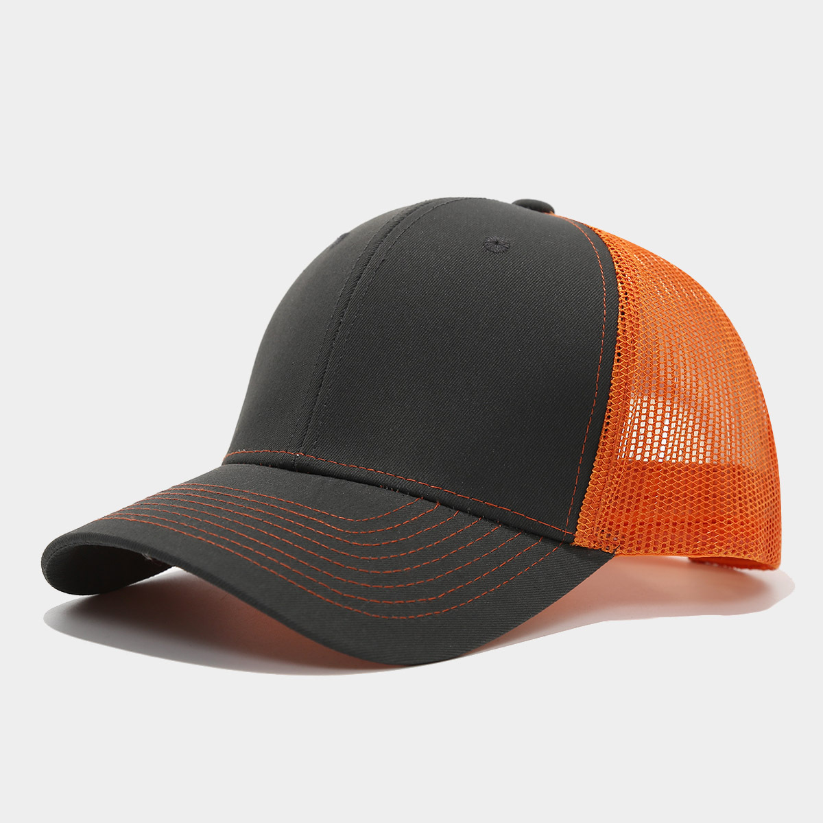 Richardson 112 sombrero de camión sombrero de red de comercio exterior sombrero de lengua de brillo transparente sombrero de béisbol