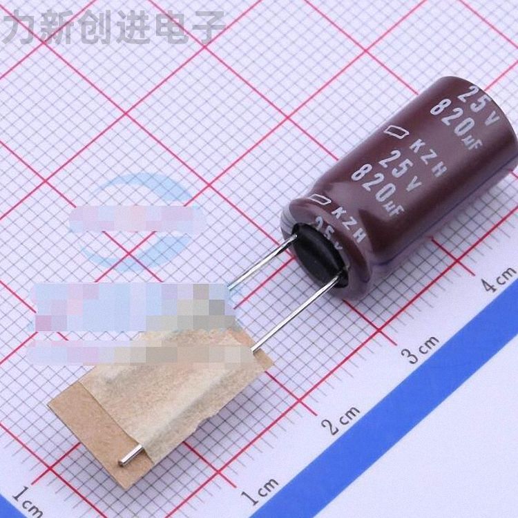 EKZH250ETD821MJ20S描述820uF 25V电解电容器