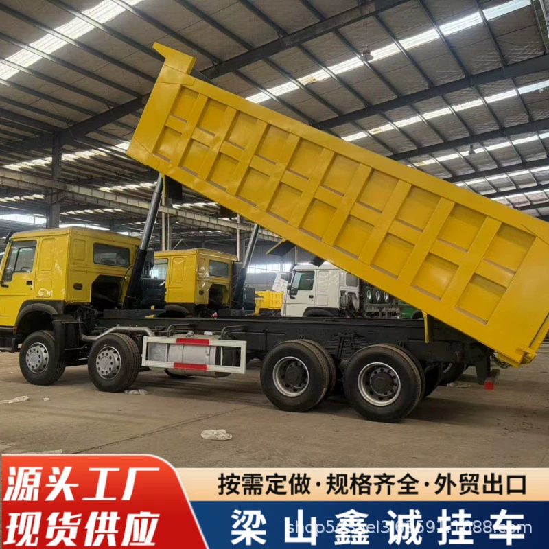 Обработка и изготовление на заказ 8.5m боковых самосвальных полуприцепов, задних самосвальных полуприцепов, тяжелых самосвальных полуприцепов.