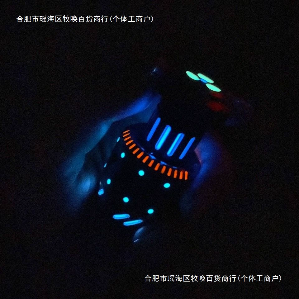 Glass Nights Tube DIY fingertips gyroscopy EDC luminous pipe non -tracheal pipe replaced pipes