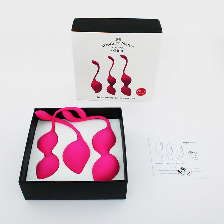 Yan Ai Y. AMOR Gina física Kegel bola interna Bola de metal de impacto y balanceo fortalecer el movimiento vaginal