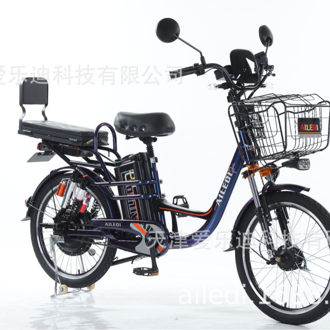   朝鲜爆款双减震蓝牙仪表通勤电瓶车   