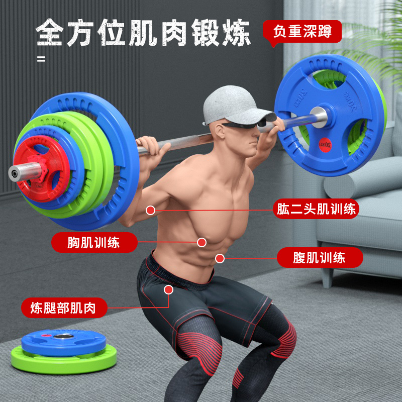 Barbell Plate Wholesale Barbell Plates Large Hole Home Color Barbell Plates Hip Thrust Barbell Hip Bridge Barbell Plate Set