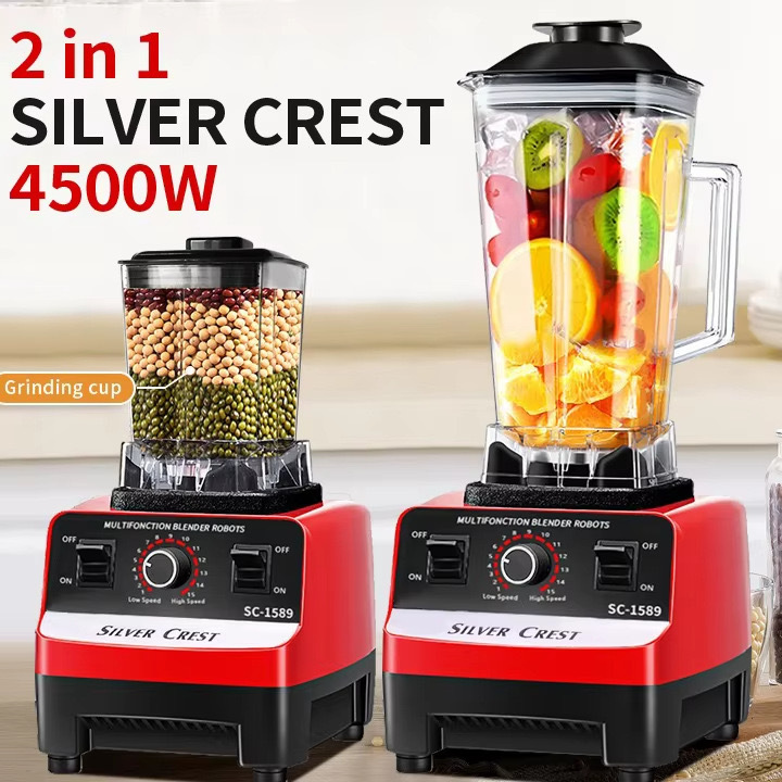 Silver Crest Blender Wall-Breaking Machine English Version Household Multi-Functional Food Supplement Cooking Grinder Mixer