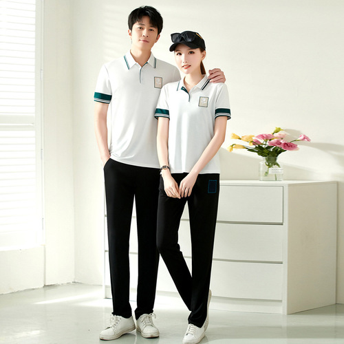 Summer Leisure Set for Men and Women, Couples' Fashion Square Dance Group Purchase Two-Piece Printed Short Sleeve Plus Size