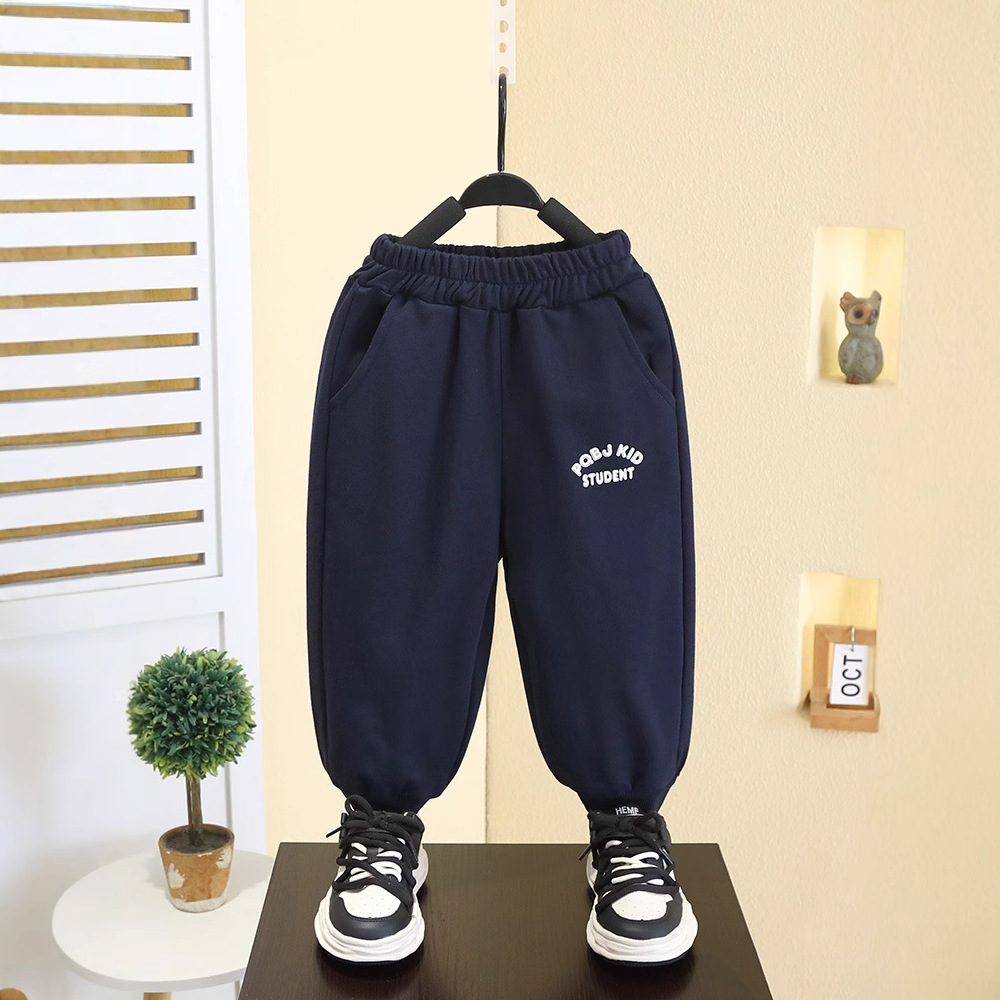 7532 Traje de suéter de primavera y otoño para niños Camisa de dos piezas falsa coreana para niños 2025 primavera nuevo traje deportivo de dos piezas