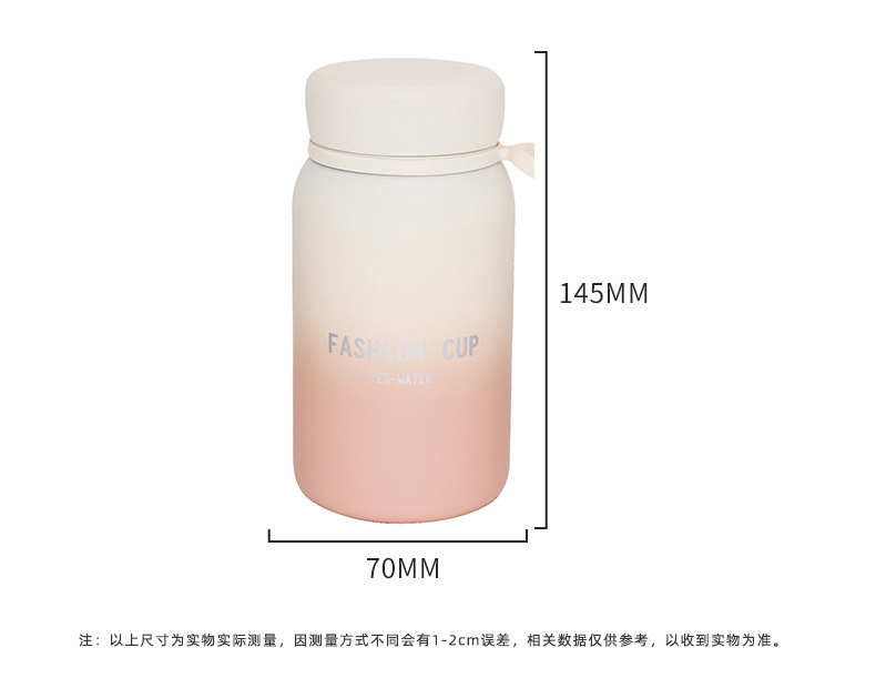 新品316迷你保温杯女高颜值可爱渐变牛奶杯小巧便携简约水杯批发详情27