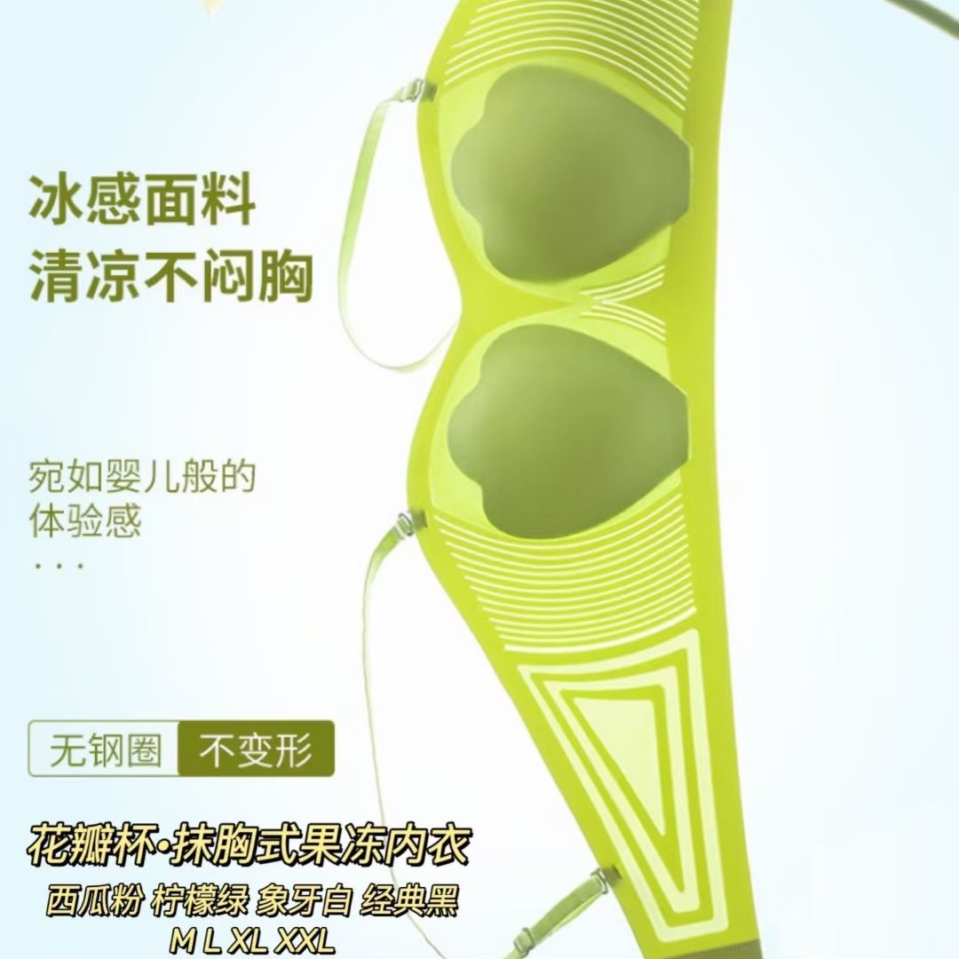 Venta directa de fábrica comercio electrónico transfronterizo Sudeste de Asia Vietnam Tailandia damas sin costuras sujetador de recogida lateral cómodo