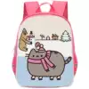 Pusheen13 inch double layer red-06