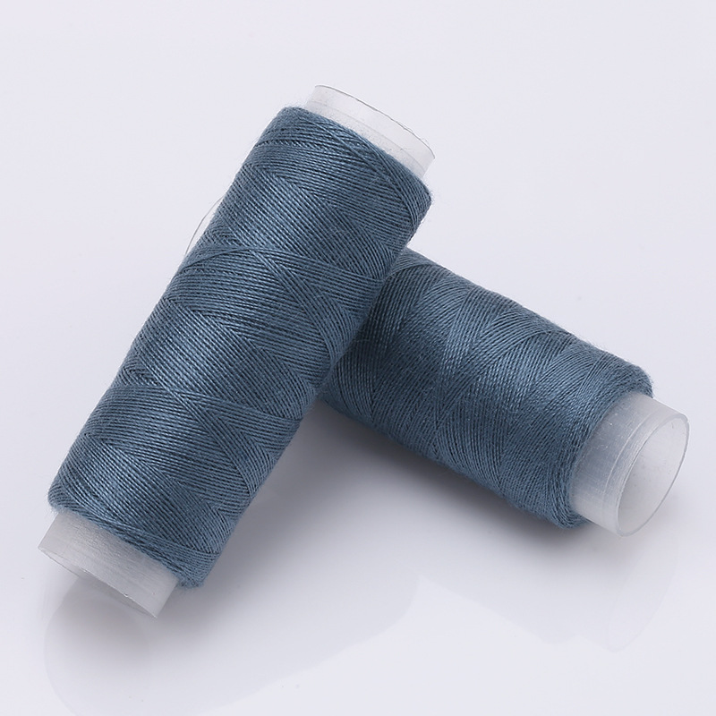 Mayorista línea de costura casera colorida costura manual rollo pequeño 402 línea de máquina de coser hecha a mano ropa DIY poliéster costura manual image 15