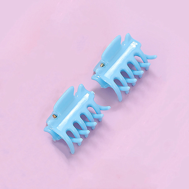 Clip de pelo pequeño para niños clip de oreja color caramelo flequillo clip horquilla tamaño pequeño clip de pelo accesorios de cabeza