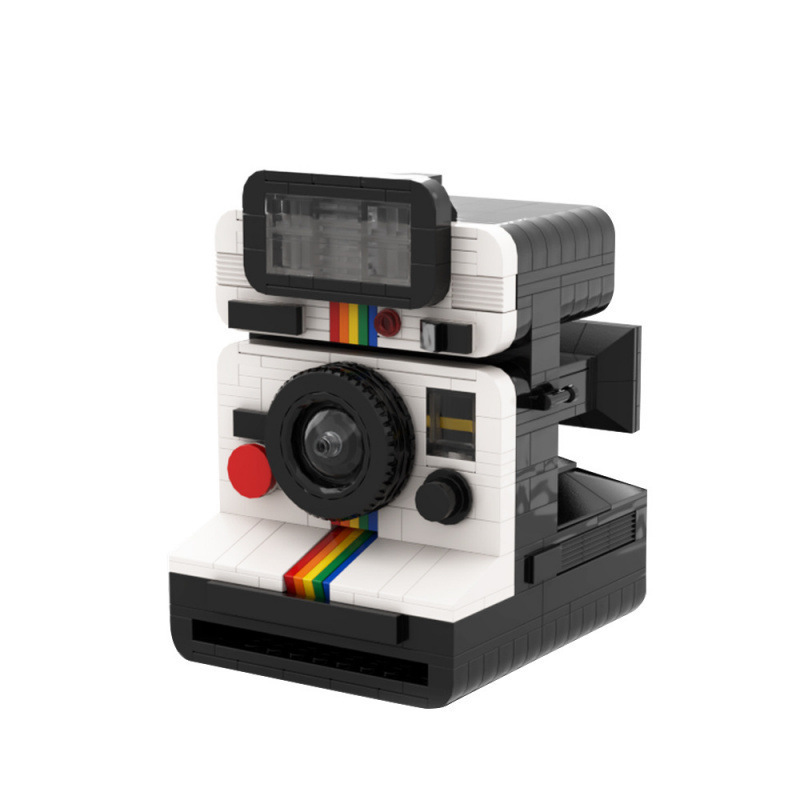 -96833 Polaroid Land Camera 1000 Building Block Toy Compatible with Lego Small Particles Dropshipping