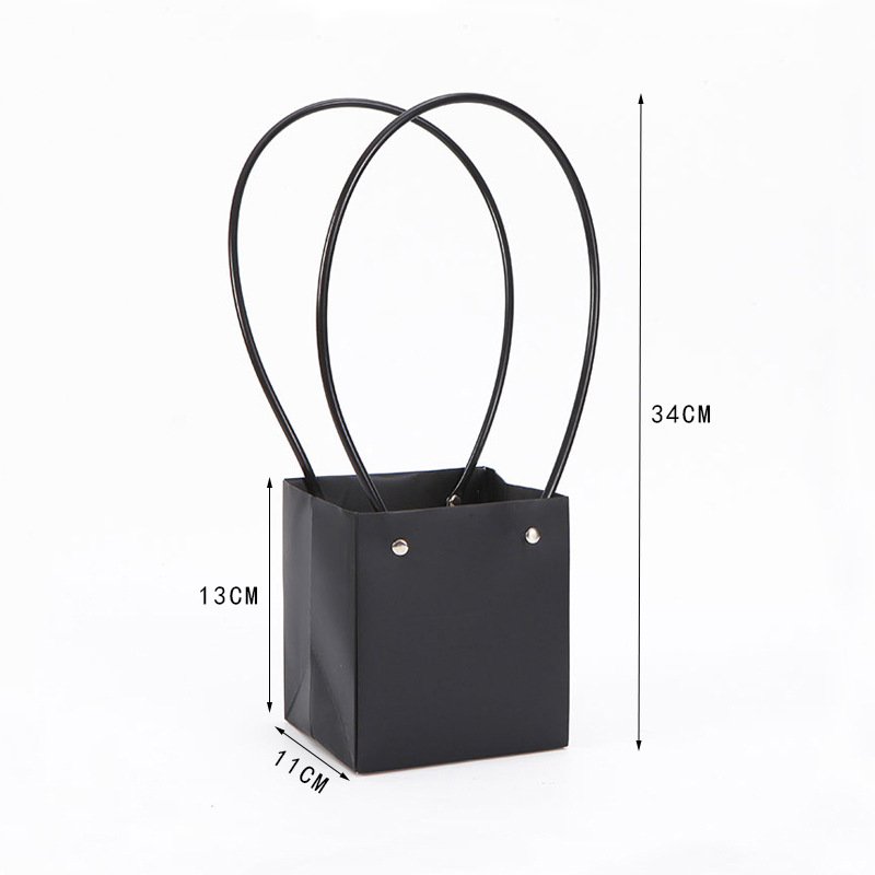 Fábrica en stock al por mayor floral clase entrenamiento bolso suculento en maceta flor ramo impermeable bolso de papel Kraft