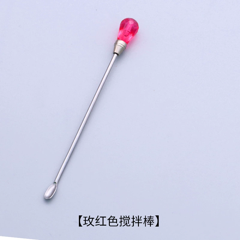 Mixing stick, seal, small accessories