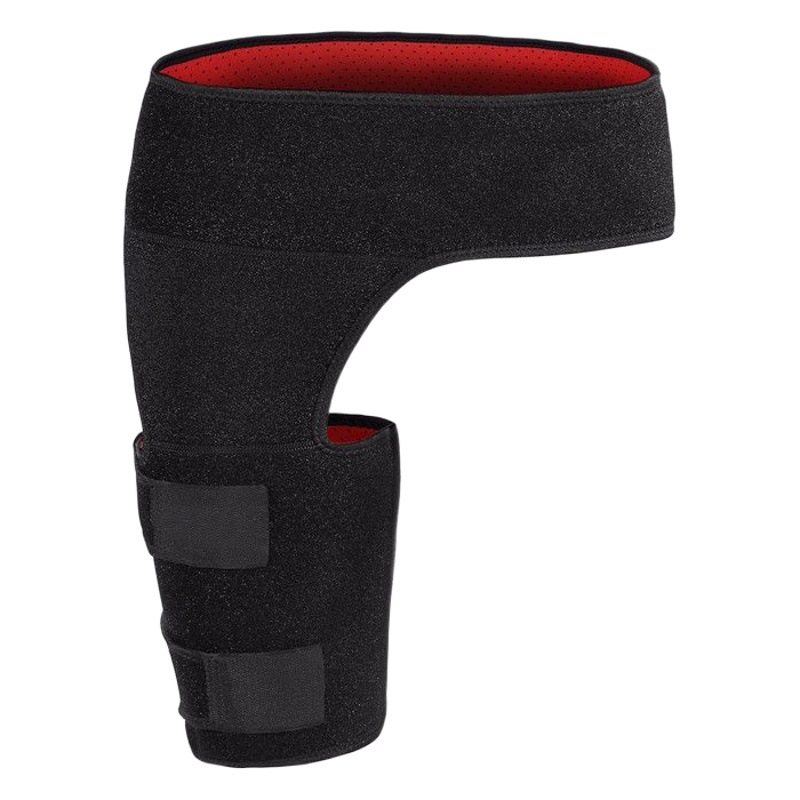 Correa de soporte de la cintura correa de protección de cadera y muslo protección de pierna anti-tensión vinculante funda de Velcro deportes correa auxiliar