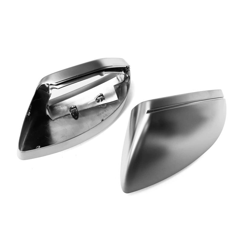 Mirror cover (Audi) A7 A8 A6L C8, chrome plated silver shell, pair or 4‑piece set