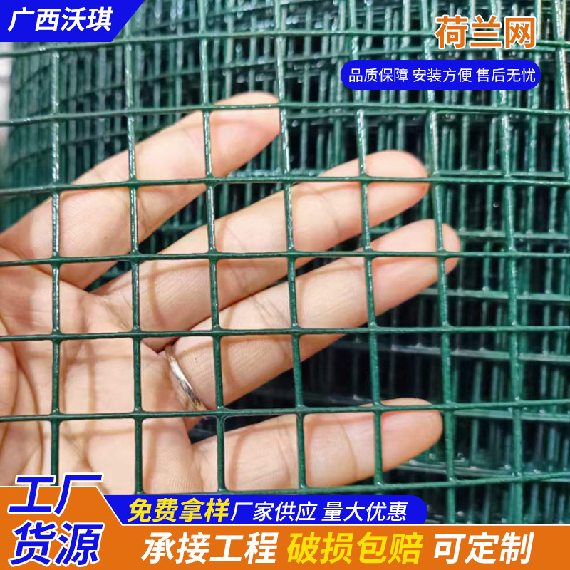 家禽养殖养鸡护栏网果园围网包塑荷兰网浸塑电焊公路防护网电焊网