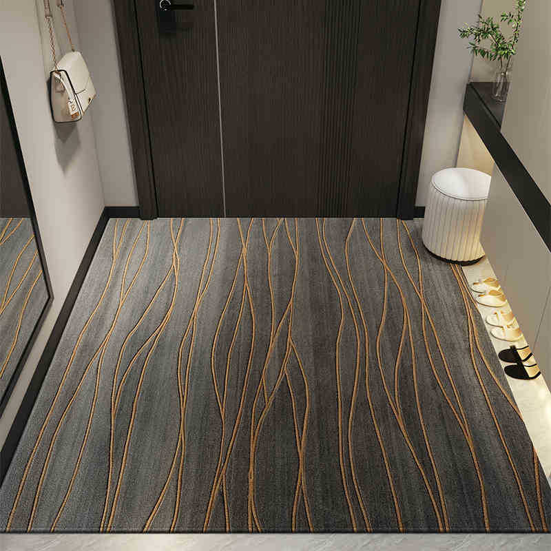 Alfombra de puerta de entrada 2024 nueva alfombra de puerta de entrada de alto nivel antideslizante alfombra de puerta exterior alfombra de puerta