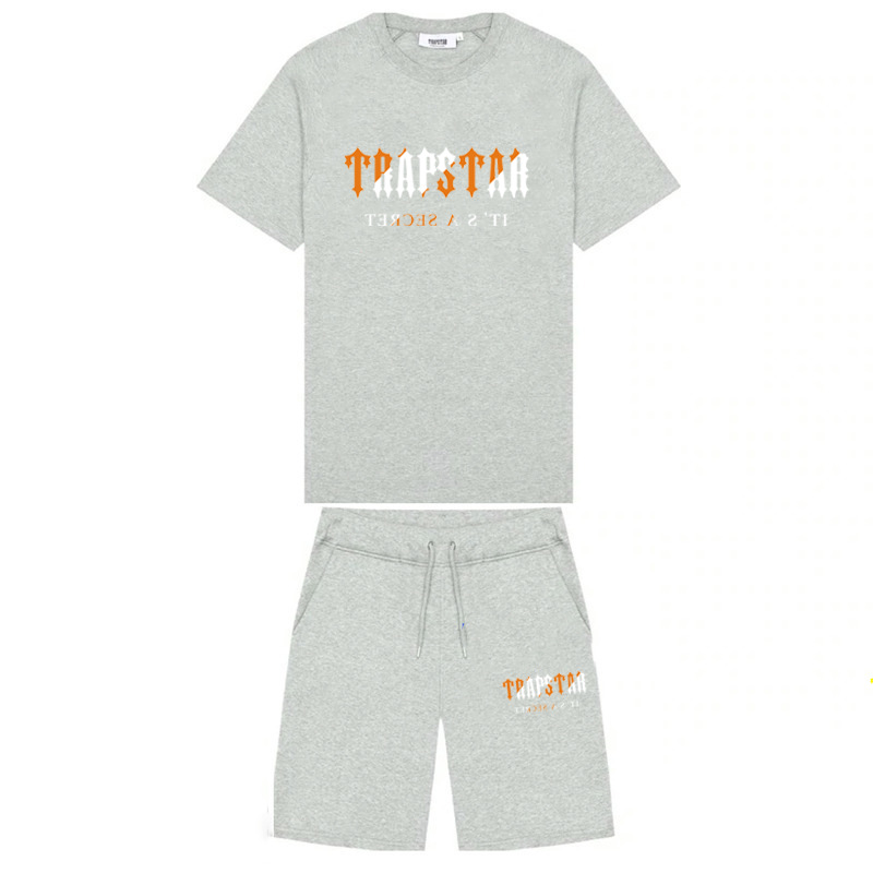 Conjunto de Verano 2025, Camiseta de Manga Corta y Pantalones Cortos, Estilo Casual, Versátil, Deportivo, Cuello Redondo, Delgada, Unisex, Dos Piezas