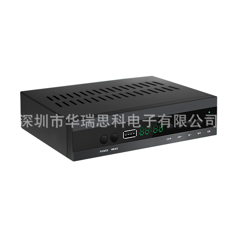 DVB-T2机顶盒DVB-C俄罗斯高清地面波H.264黑色铁壳支持WIFI现货-阿里巴巴