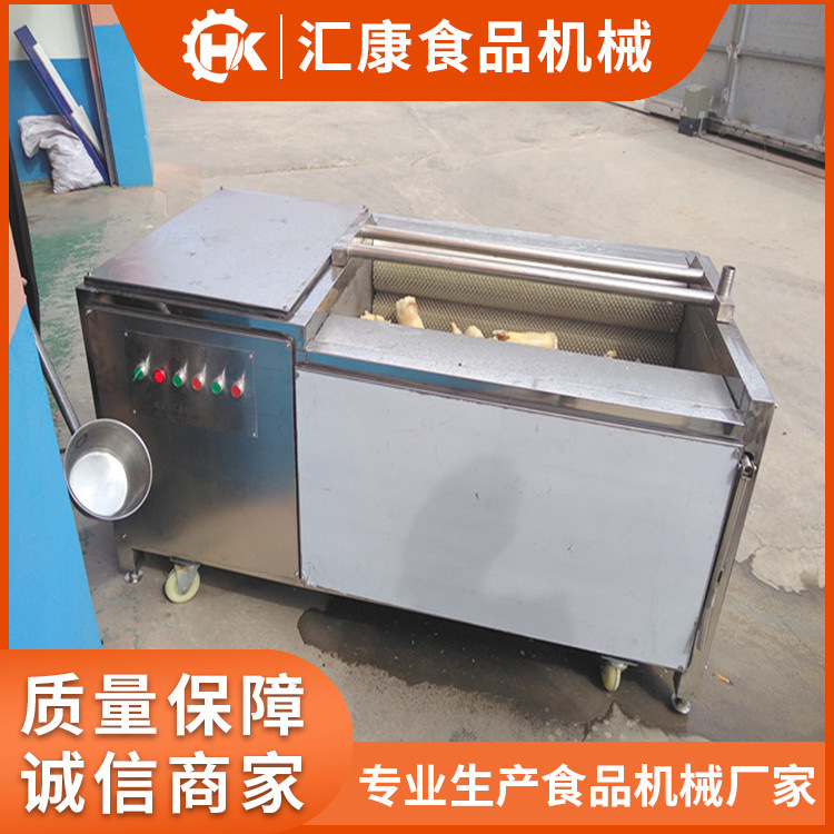烧猪蹄子毛刷清洗机除皮毛辊清洗山芋机器 洗鱼除磷机器 清洗率快