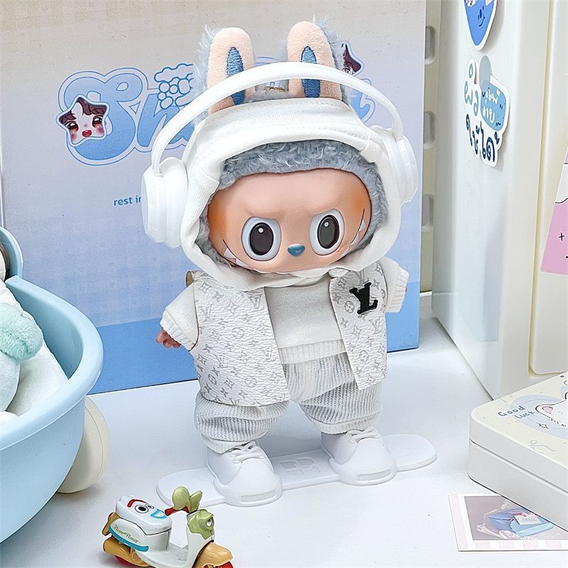 小红书同款娃衣15cm17cm可爱衣服一二三代拉bubu玩偶装扮套装|undefined