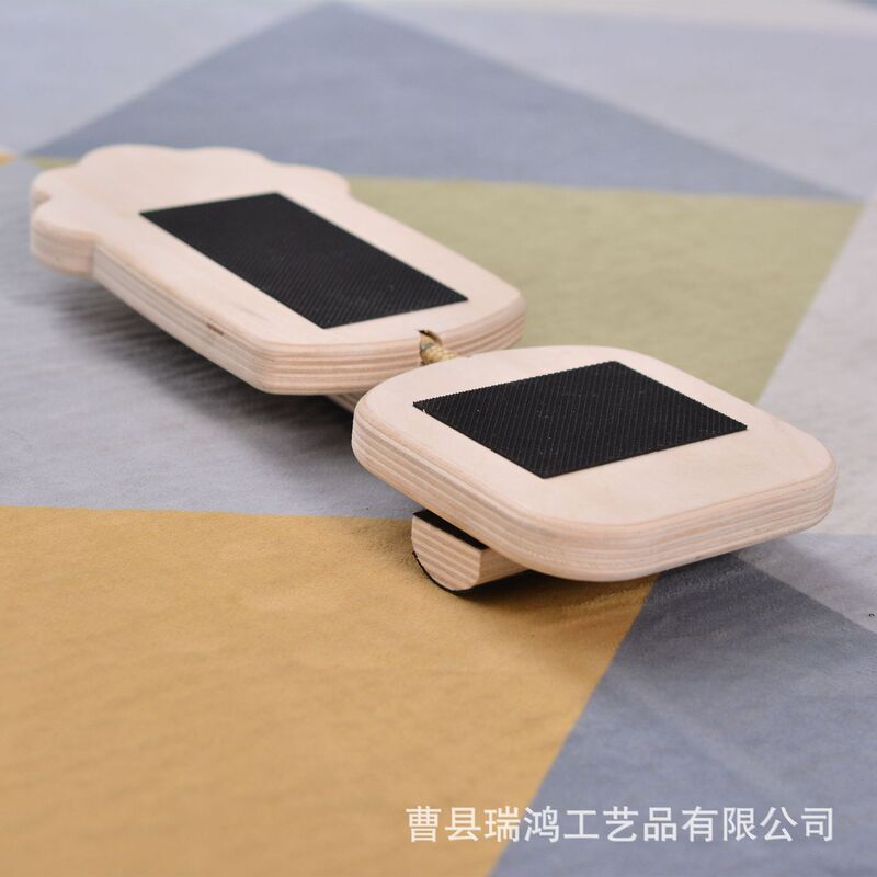 木の足のストレッチ器の片足のバランスのトレーニング器のバレエのバランス板の足首の捻挫は足の底の筋を緩和します。|undefined