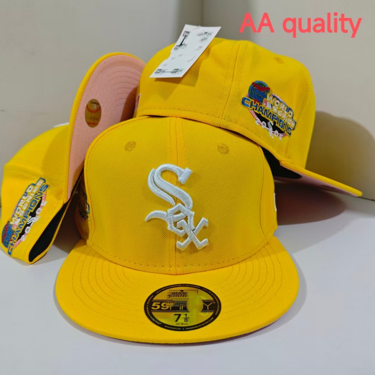 Gorra de Béisbol de Comercio Transfronterizo al por Mayor 2025, con Bordado de Letras con Patrón AA, Gorra de Visera Plana Moderna para Hombre