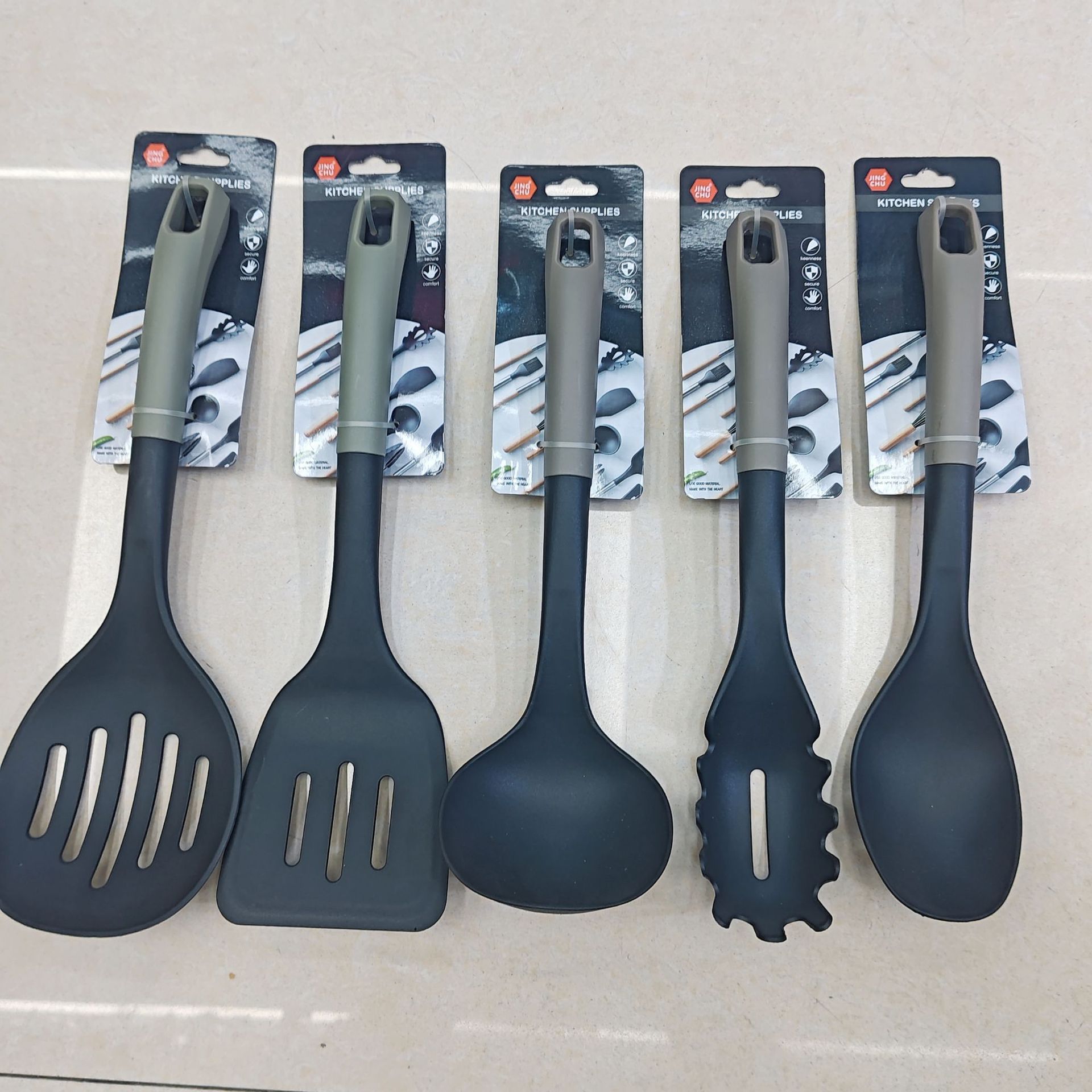 Kit de cocina de nylon casero de cocina de cocina de nylon pala de espagueti pescar