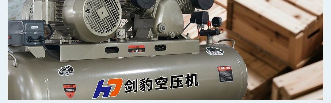 Industrial-grade air compressor, large 380V high-pressure air pump, 220V small air compressor, auto repair and painting air pump