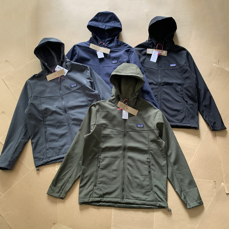 High-Quality Cross-Border Bata Pata Outdoor Soft Shell Jacket Hooded Jacket Windproof and Water-Repellent Couple Style