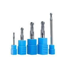 定制数控刀硬质合金55°球头铣刀高硬度硬质合金球刀4刃球头球刀