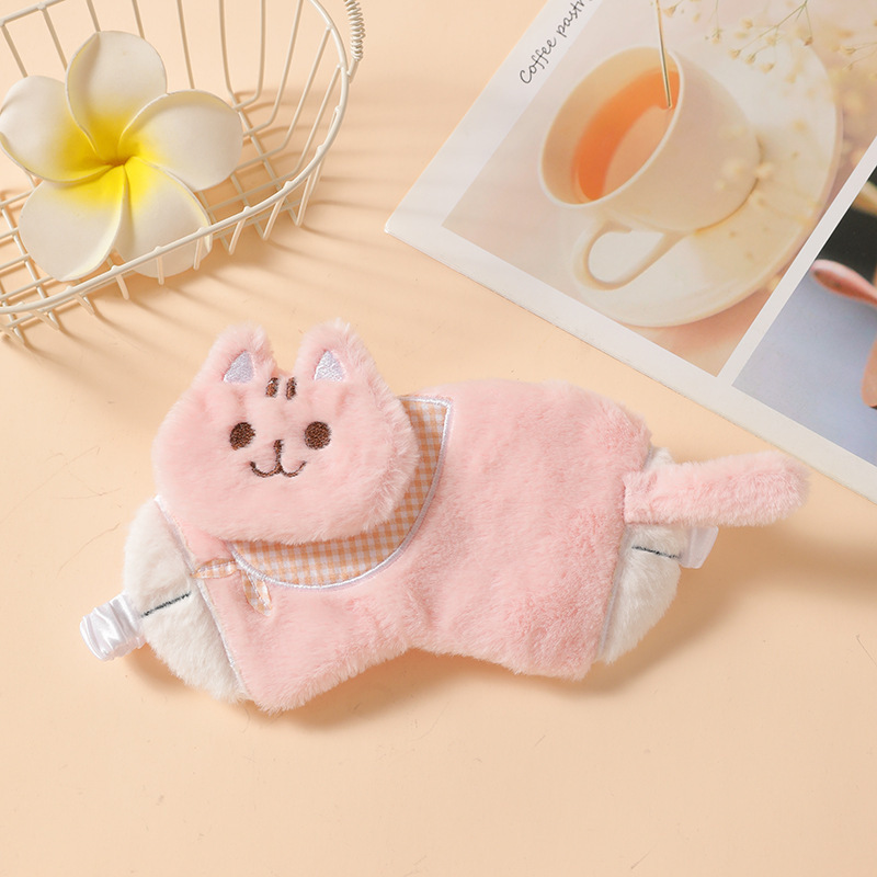 国境を越えたアマゾンは遮光睡眠アイマスクアニメのかわいいぬいぐるみが寝ているアイマスク氷袋のアイマスクスポットを提供している|undefined