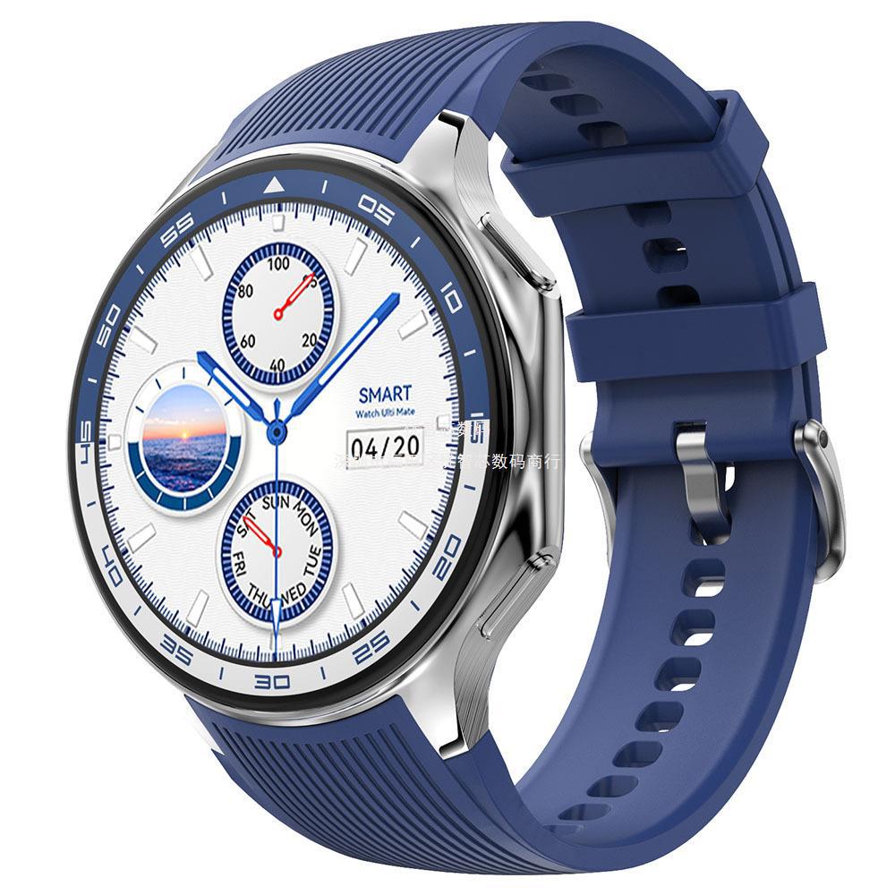 DT Watch X reloj inteligente Bluetooth llamadas AMOLED pantalla redonda frecuencia cardíaca presión arterial oxígeno salud reloj deportivo