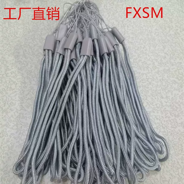 Water Cup rope round nylon mobile phone lanyard camera U disk lanyard Bluetooth case short wrist rope in stock