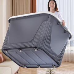 透明収納ボックス家庭用収納厚手大容量オーバーサイズ衣類衣類プラスチック玩具収納ボックス整理ボックス
