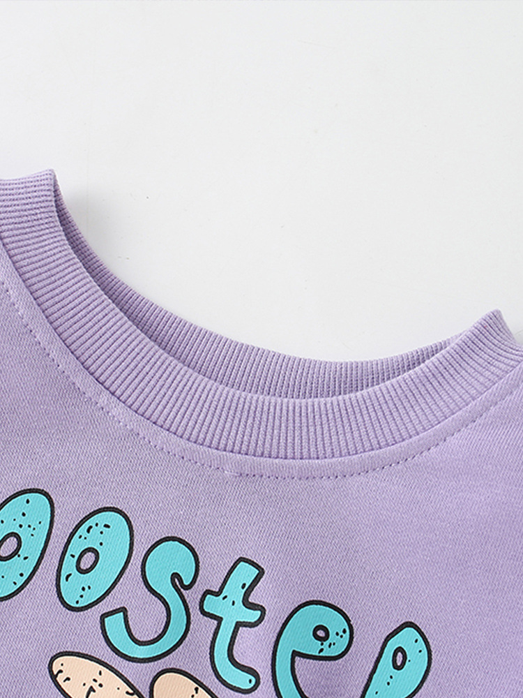 Malwee niñas suéter de otoño nuevo estilo europeo y americano camiseta de cuello redondo casual para niños vestidos de vestir para niños