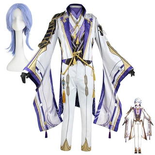 热门手游神里绫人cos服稻妻三奉行cosplay二次元角色扮演表演服