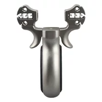 Sui's New Ghost Taxe Bow 3 поколения Мобильная бандажная головка Захват Титановый карбонбол На открытом воздухе Конкурентная плоская кожаная Рогатка