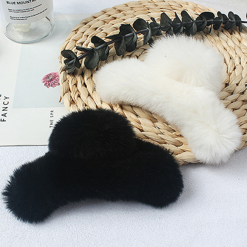 Grande molletta per capelli in peluche, fermaglio per capelli da donna, volume per capelli, fermaglio per capelli a forma di squalo, copricapo_voghion.com