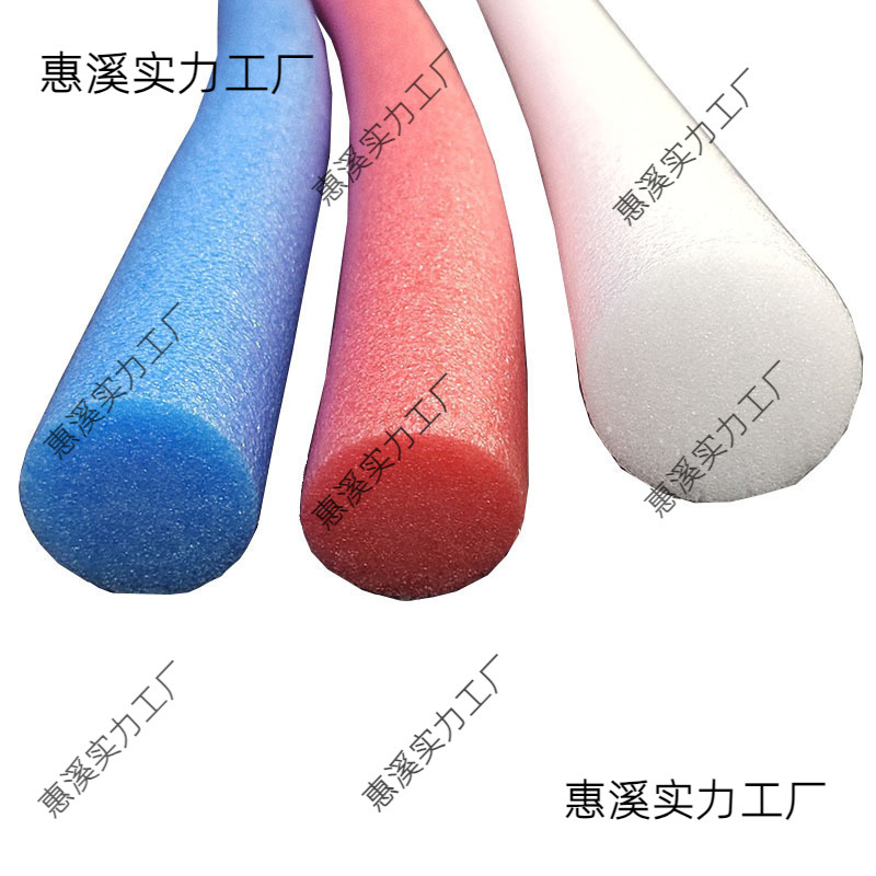 珍珠棉棒EPE幕墙填缝插花圆柱条实心棒车膜浮力泡沫棒幼儿园