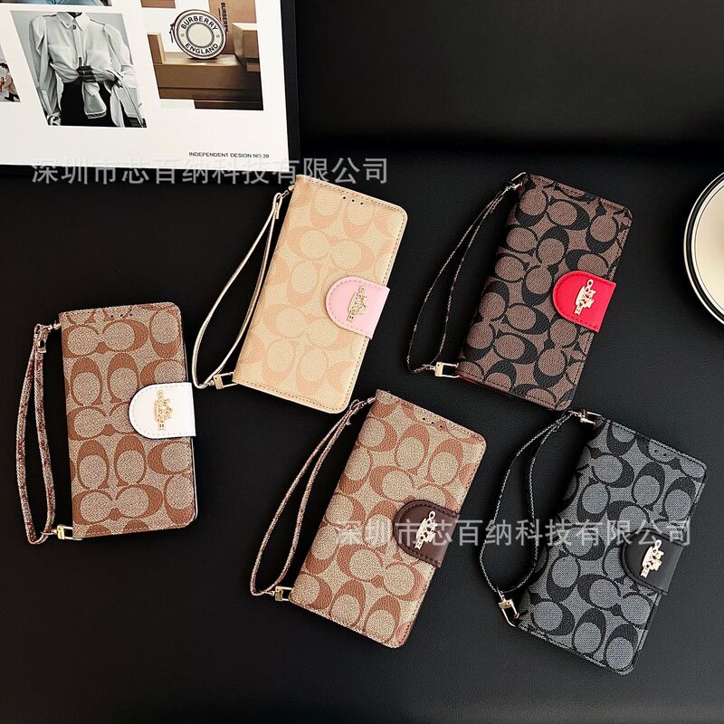 European and American Trendy Brand C Brand Leather Case Suitable for iPhone 17 Pro Max Card-Inserting Wallet Style iPhone 11 Phone Case European and American Trendy Brand C Brand Leather Case Suitable for iPhone 17 Pro Max Card-Inserting Wallet Style iPhone 11 Phone Case