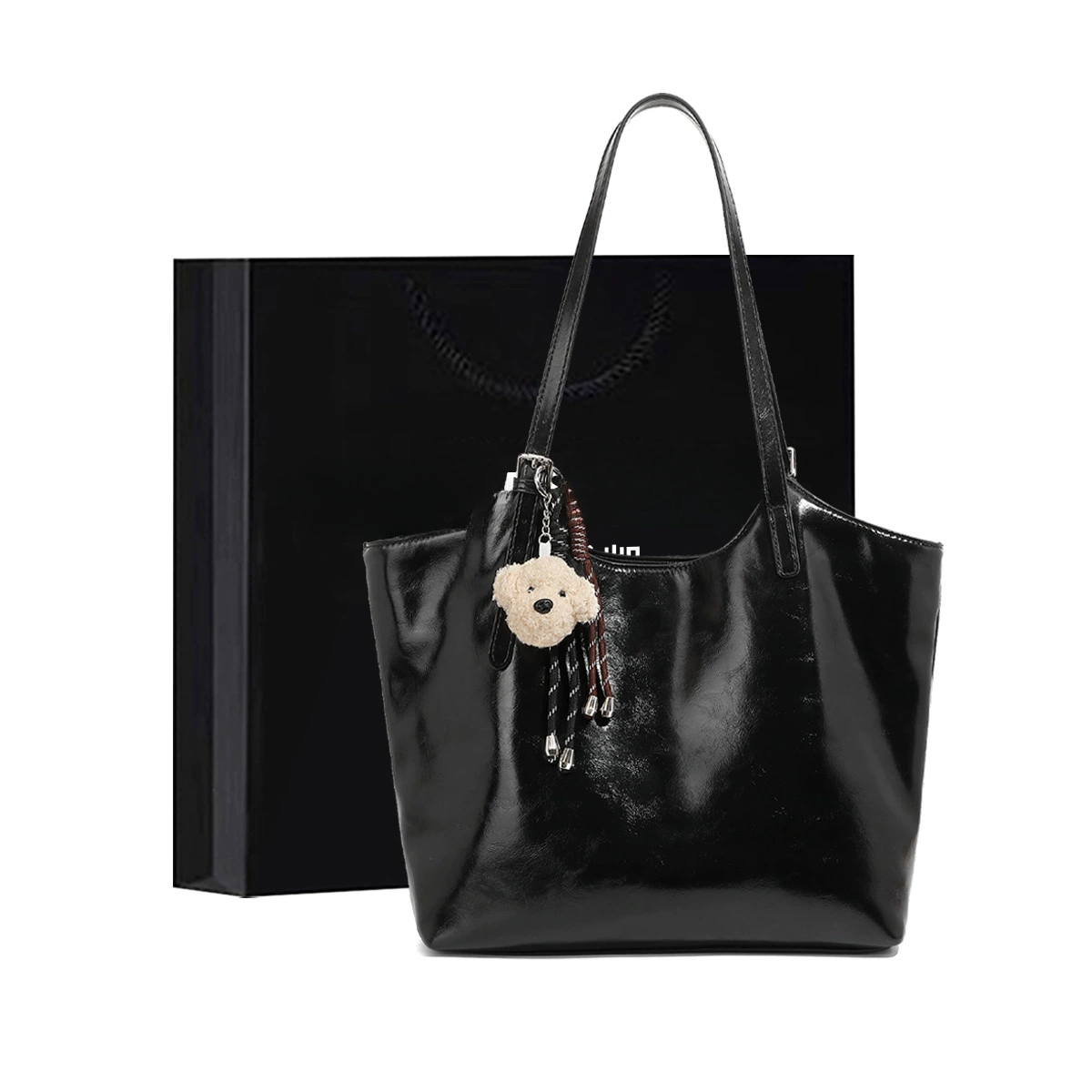 Capacious shoulder bag, one-shoulder bag