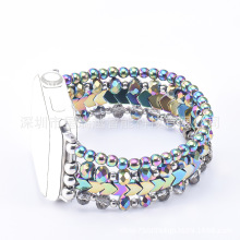 新款跨境货源意大利适用于苹果 Apple Watch1-10智能手表表带手链