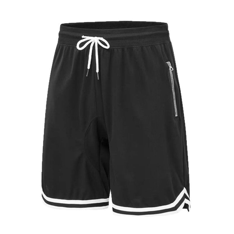 Verano delgado malla deportivo pantalones cortos sueltos musculares masculinos entrenamiento de baloncesto entrenamiento ventilado pantalones de acondicionamiento físico